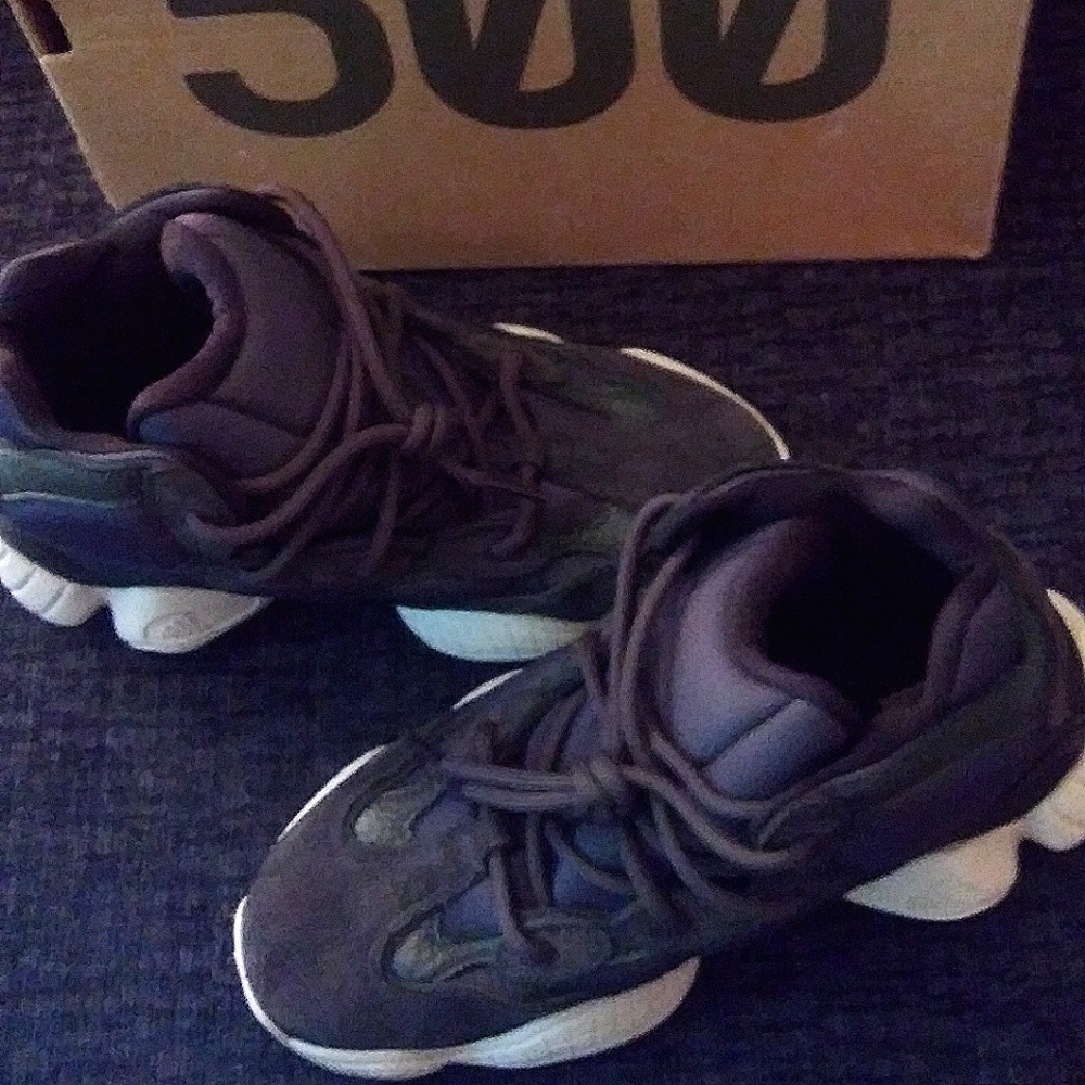 Men's adidas Yeezy 500 High Slate FW4968 Excellent - Picture 6 of 13